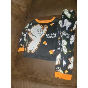 Casper the friendly ghost fall Halloween ghost pajamas size 4t